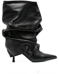 GISEL B - Slouchy Pointed-Toe Boots - Lyst