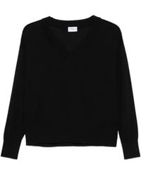 Marella - V-Neck Long-Sleeve Sweater - Lyst