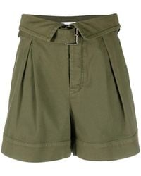 Pinko - Judo Belted Shorts - Lyst