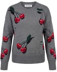 Monse - Cherry-Motif Sweater - Lyst