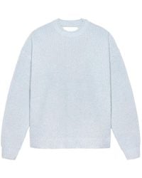 New Amsterdam - Big Logo Oyster-Jacquard Sweater - Lyst