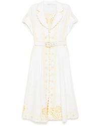 Zimmermann - Abito Midi Lucky - Lyst