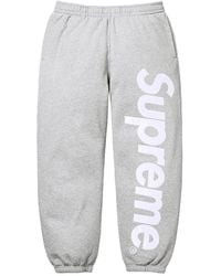 Supreme - Pantalones de chándal con aplique del logo - Lyst