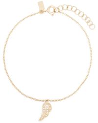 EF Collection - 14Kt Angel Wing Diamond Bracelet - Lyst