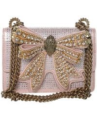 Kurt Geiger - Small Shoreditch Crystal-Embellished Cross Body Bag - Lyst