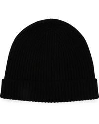 Rick Owens - Ribbed-Knit Beanie Hat - Lyst