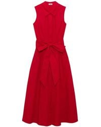 Jonathan Simkhai - Genny Sleeveless Belted Maxi Dress - Lyst