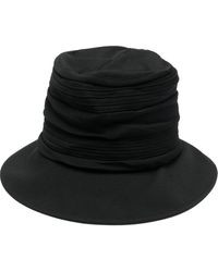 Y's Yohji Yamamoto - Textured-wool Bucket Hat - Lyst