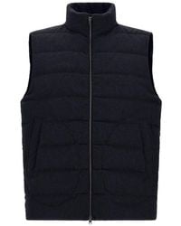 Herno - Lo Smanicato Quilted Vest - Lyst