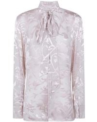 Ann Demeulemeester - Tie-Fastening Shirt - Lyst