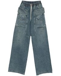 Rick Owens - Pantalones Cargo Con Cordón - Lyst