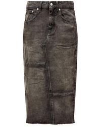 MM6 by Maison Martin Margiela - Denim Rok - Lyst