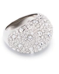 Swarovski - Luna Cocktail Crystal-embellished Ring - Lyst