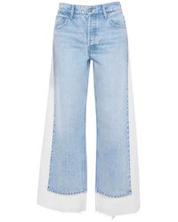 Mother - The Nachio Two-Tone Jeans - Lyst