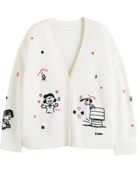Chinti & Parker - X Peanuts Vest Met V-Hals - Lyst