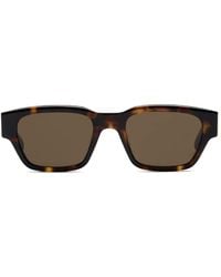 Ami Paris - Square-Frame Logo Sunglasses - Lyst