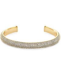 Guess - 7Mm Essenza Pavé Bangle - Lyst