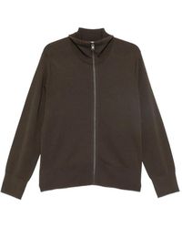 Sandro - Zip-Up Cardigan - Lyst