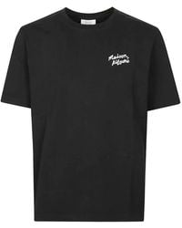 Maison Kitsuné - T-Shirt À Manches Courtes - Lyst