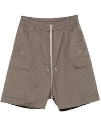 Rick Owens - Cargobela Drawstring-Waist Cargo Shorts - Lyst