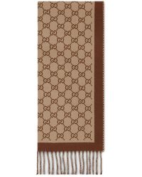 Gucci - Sjaal Met Gg-Patroon - Lyst