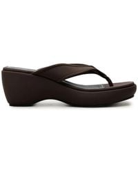 STAUD - Remy Wedged Sandals - Lyst
