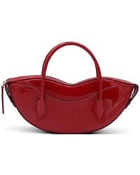 Fiorucci - Sac Porté Épaule Zippé En Cuir À Anses - Lyst