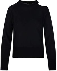 Roberto Collina - Cut-Out Sweater - Lyst