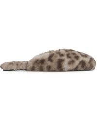 Apparis - Demi Slipper Mit Leopardenprint - Lyst
