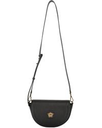 Versace - Umhängetasche Aus Leder - Lyst