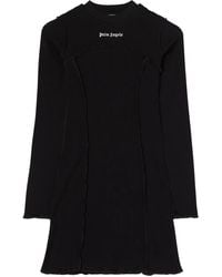 Palm Angels - Logo Rib Cotton Dress - Lyst