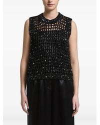 Peserico - Sequin-Embellished Vest - Lyst