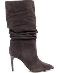 Paris Texas - Bottes En Daim À Talon 90 Mm - Lyst