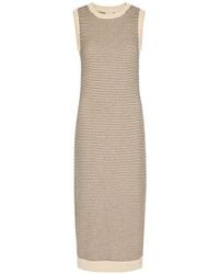 Varley - Sadia Patterned Sleeveless Midi Dress - Lyst