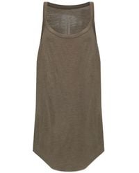 Rick Owens - Gigi Ribbed-Trim Tank Top - Lyst