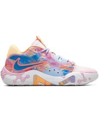 Nike - Pg 6 "Painted Swoosh" Sneakers - Lyst