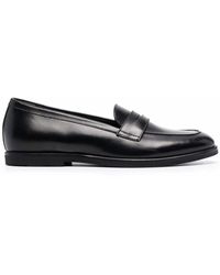 SCAROSSO - Monica Leather Loafers - Lyst