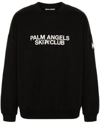 Palm Angels - Katoenen Sweater - Lyst