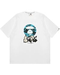 Aape By A Bathing Ape - Logo-Print T-Shirt - Lyst
