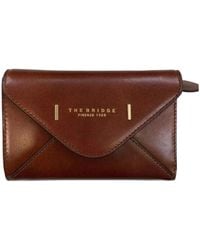 The Bridge - Leather Wallet - Lyst