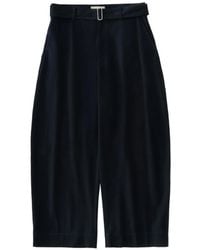 Studio Nicholson - Pantalones Barr Con Cinturón - Lyst