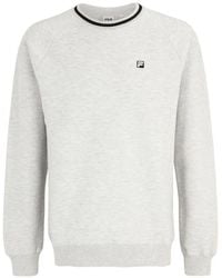 Fila - Logo-Patch Raglan-Sleeve Sweater - Lyst