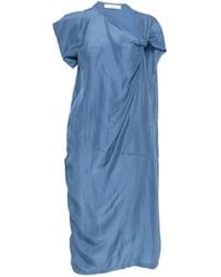 Tela - Ulisse Knot Midi Dress - Lyst