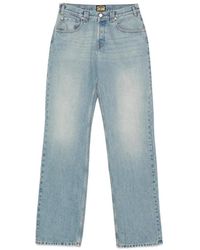 Aries - Tyrone Distressed Low-Rise Jeans - Lyst