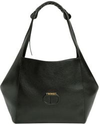 Twinset - Leather Tote Bag - Lyst