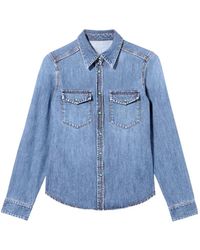 Fortela - Flap-Pocket Texan Shirt - Lyst