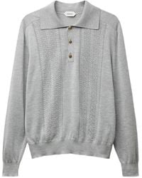 Versace - Gebreide Polo - Lyst
