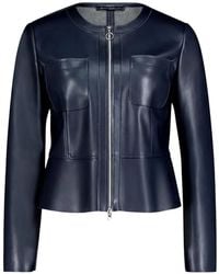 Betty Barclay - Zip-Up Peplum-Hem Jacket - Lyst