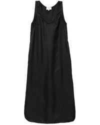 Loulou de Saison - Sleeveless Silk Midi Dress - Lyst