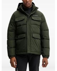 Columbia - Logo-Print Padded Jacket - Lyst